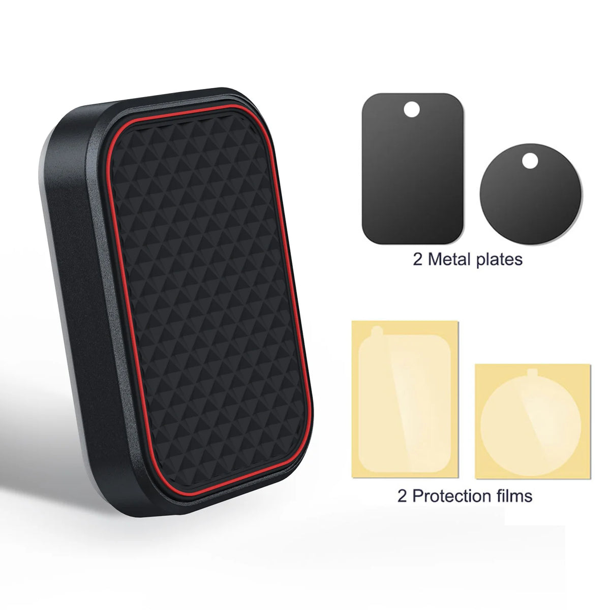 Universal magnetic dashboard phone mount