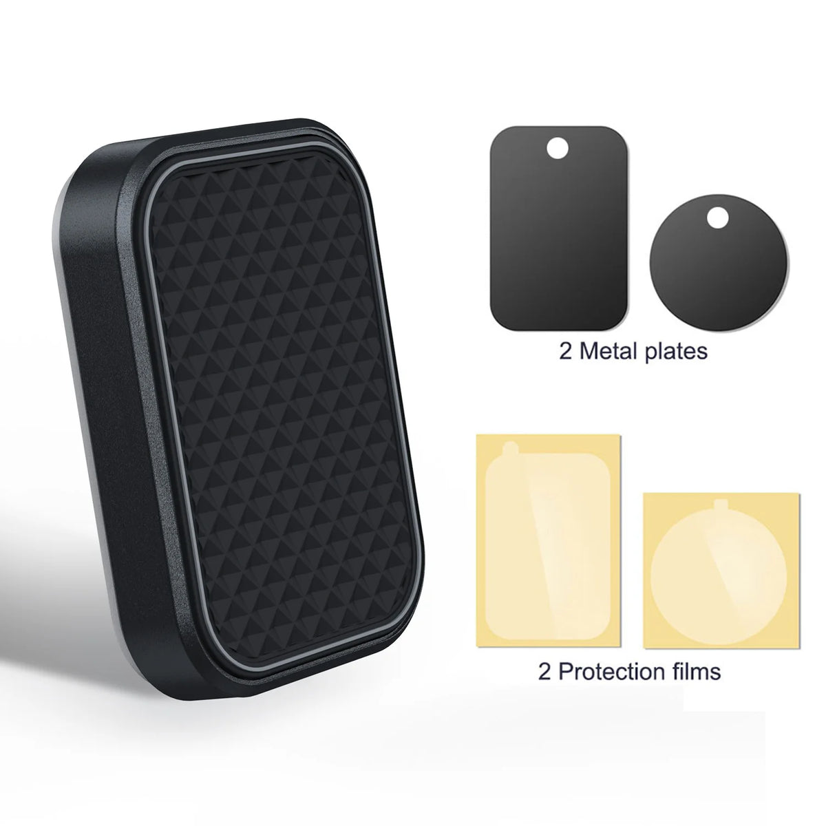 Universal magnetic dashboard phone mount